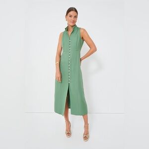 Tuckernuck Garden Green Leighton Dress